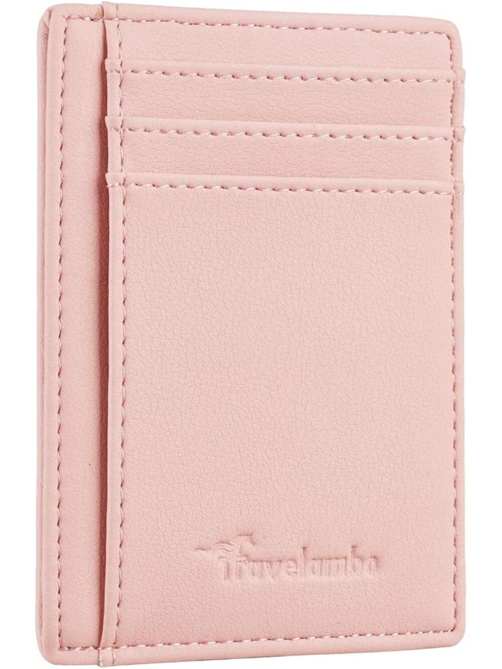 Front Pocket Minimalist Leather Slim Wallet RFID Blocking Medium Size